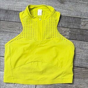 Lululemon Athletica Neon Yellow Tank Top